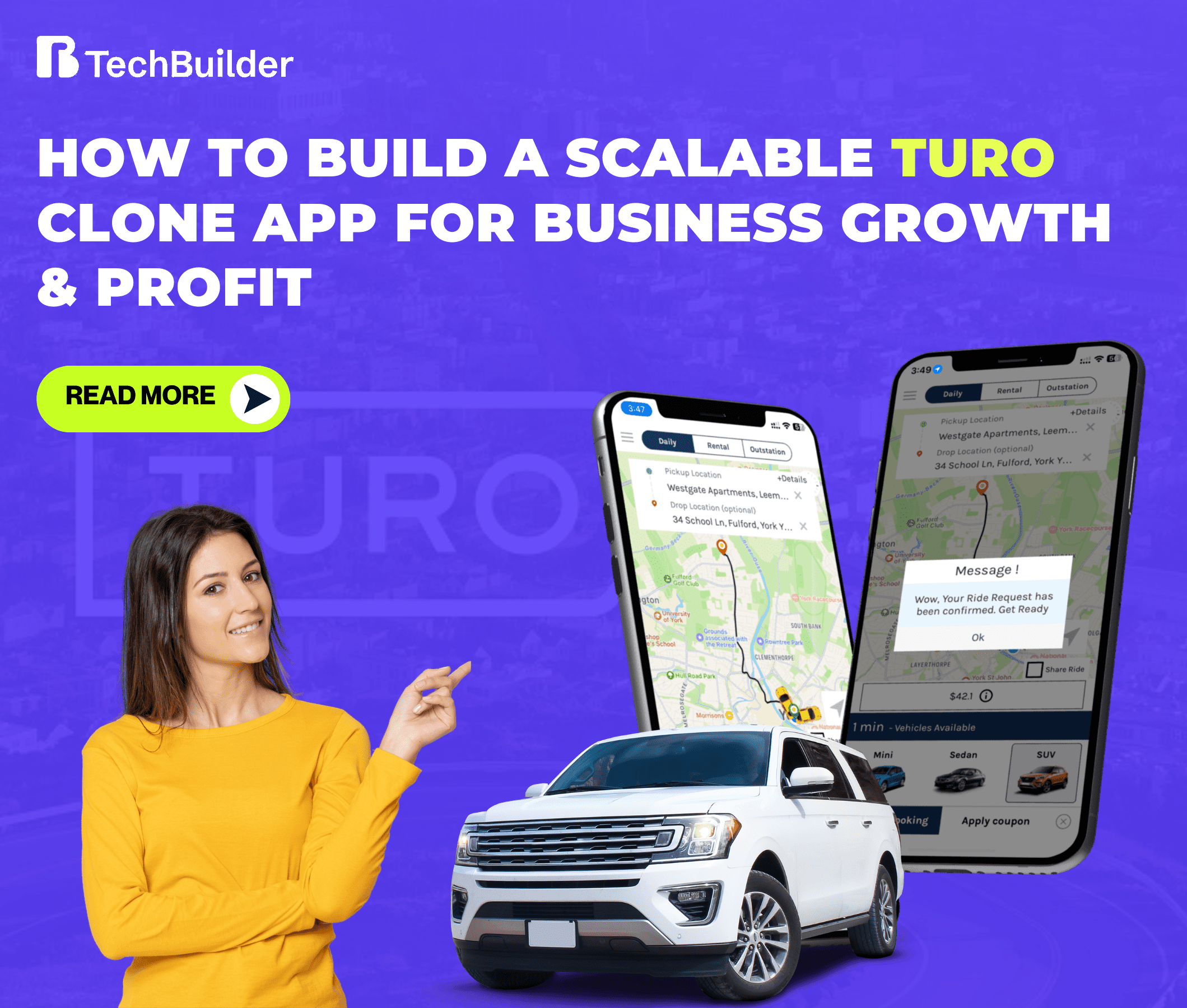 How to Build a Scalable Turo Clone App for Business Growth & Profit