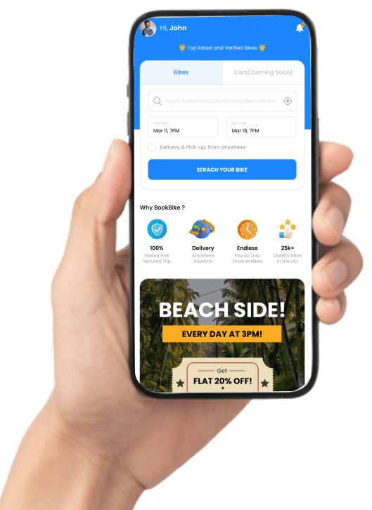 Patient Management Home screen